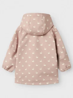 Laalfa Softshelljakke, Adobe Rose, 116 cm