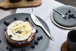 Lagkagekniv, Blank Stål