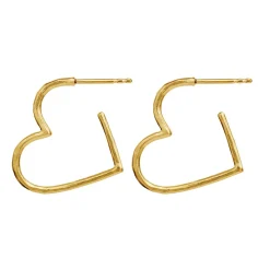 Laia Medi Øreringe, Gold Plated