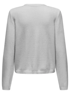 Lana Cardigan, Light Grey Melange, XL