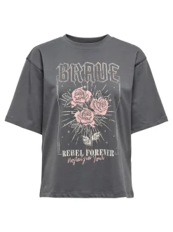 Lana Print T-shirt, Magnet, L