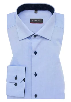 Langærmet Modern Fit Skjorte, Blå, 44
