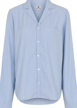 Langærmet Natskjorte, Blue, XL