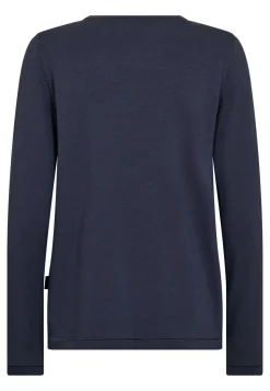 Langærmet T-shirt, Grey, M