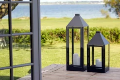 Lanterne, Sort, 32x70x32 cm