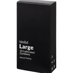 Large Kondomer, 10 stk