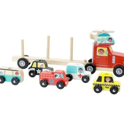 Lastbil & Anhænger Til Stablebiler Trælegetøj