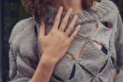 Laura Armbånd, Gold Plated, 16+3 cm