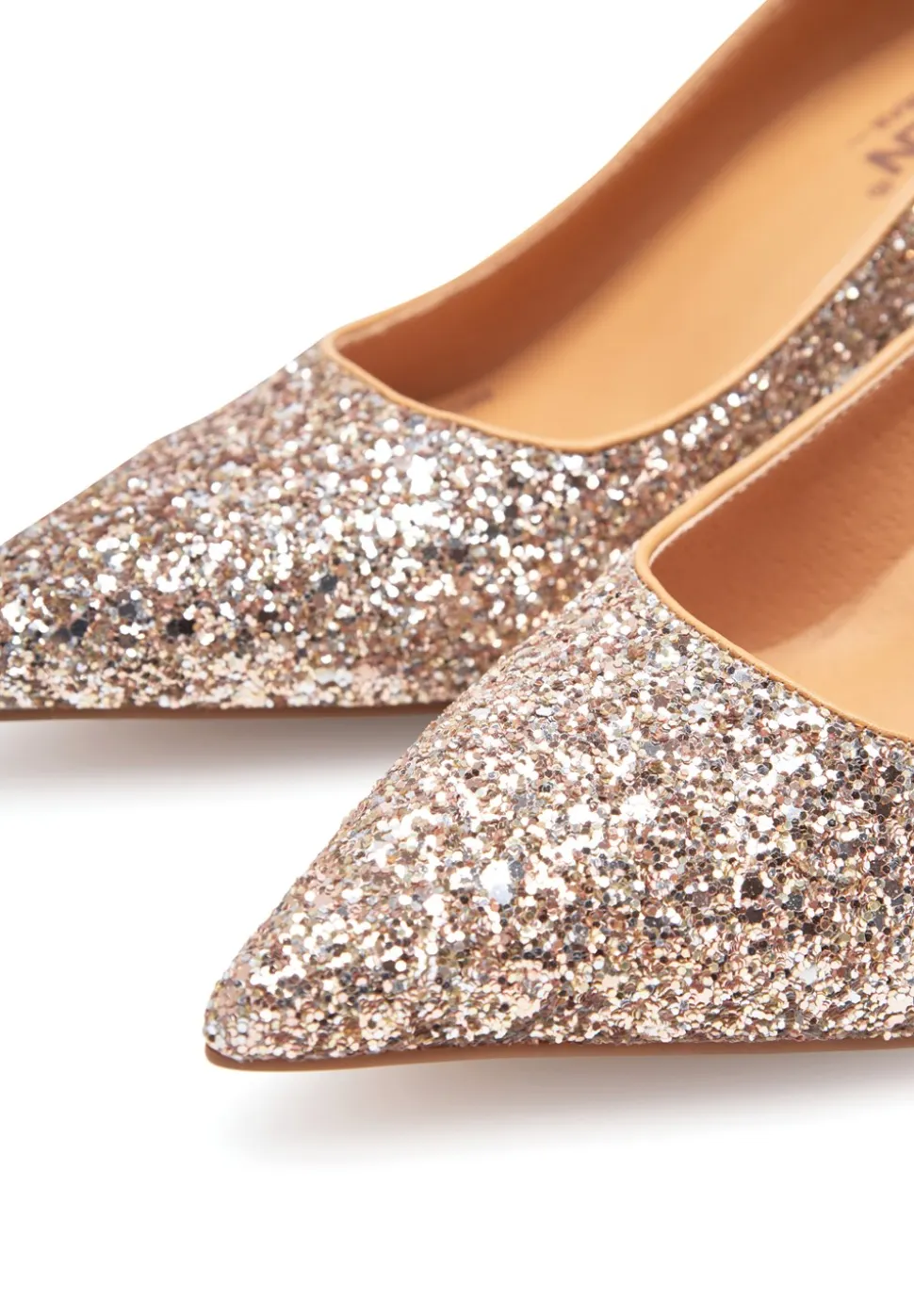 Laura Glitter Højhælede Sko, Multi, 38