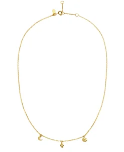 Lea Halskæde, Gold Plated, 42+3 cm