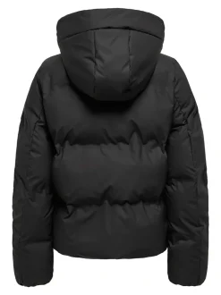 Lea Rain Pufferjakke, Black, L