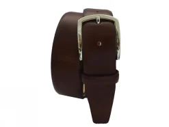 Leather Bælte, Brown, 115 cm