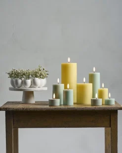 LED Bloklys, Dusty Green