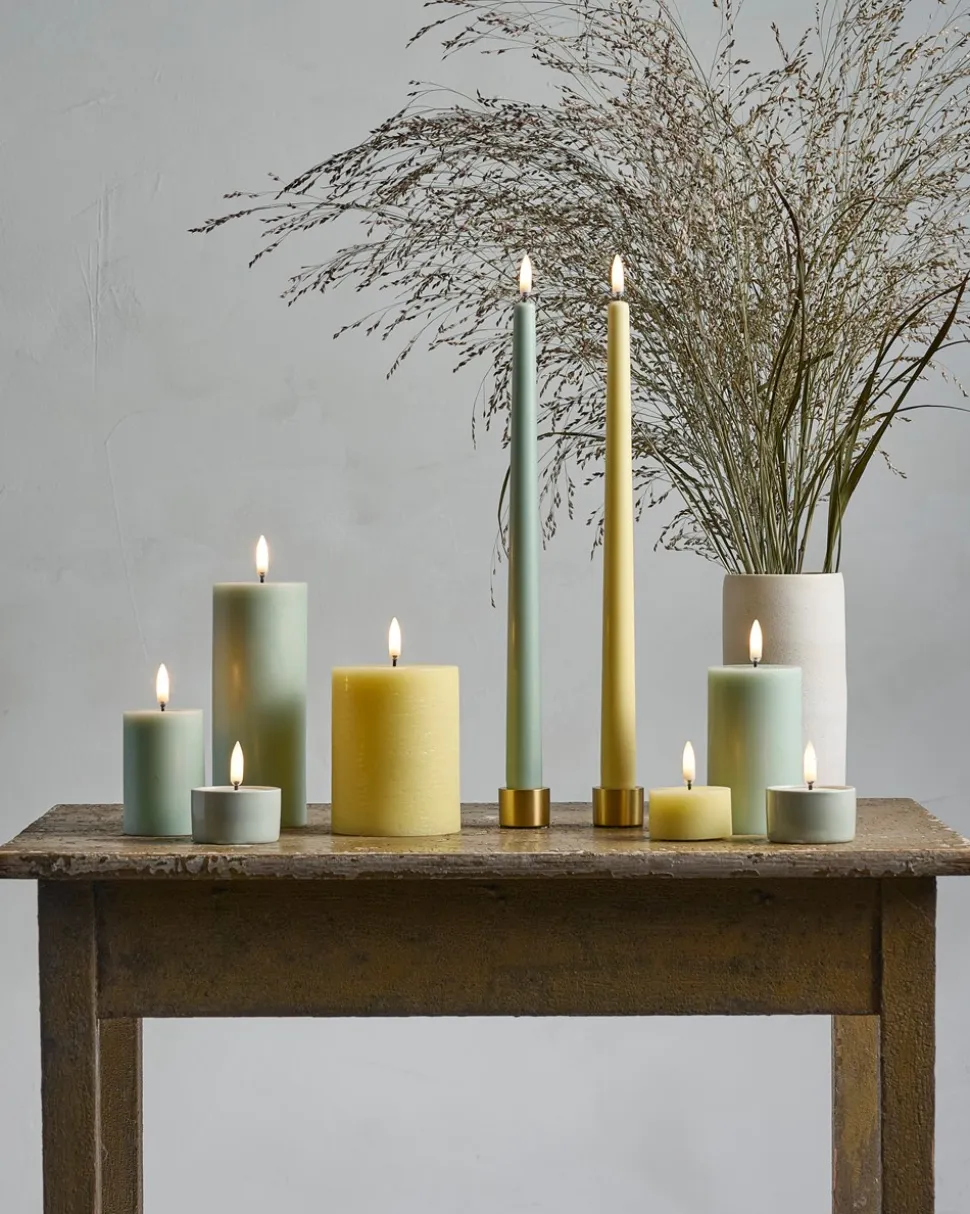 LED Bloklys, Dusty Green