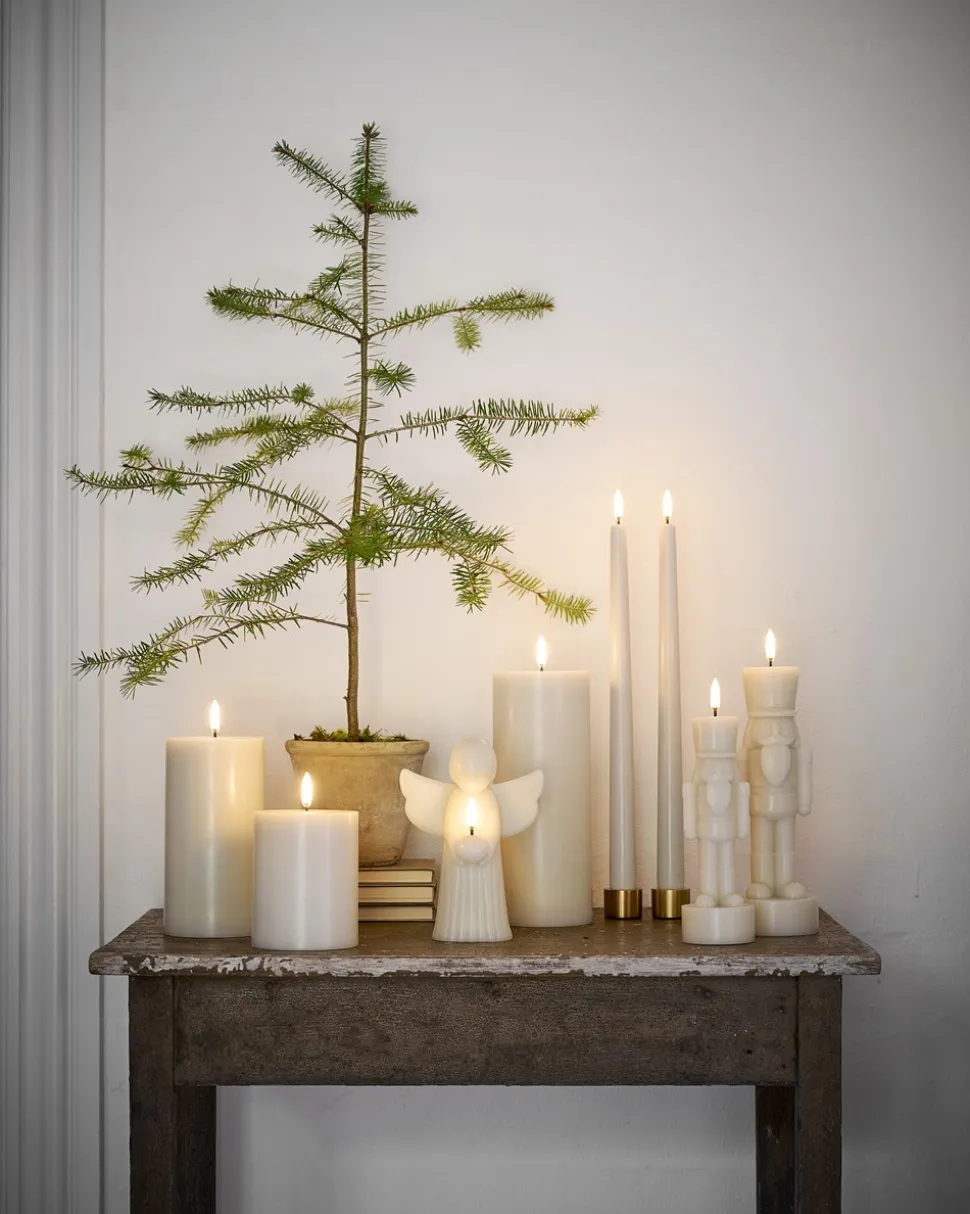 LED Bloklys, Oyster Grey