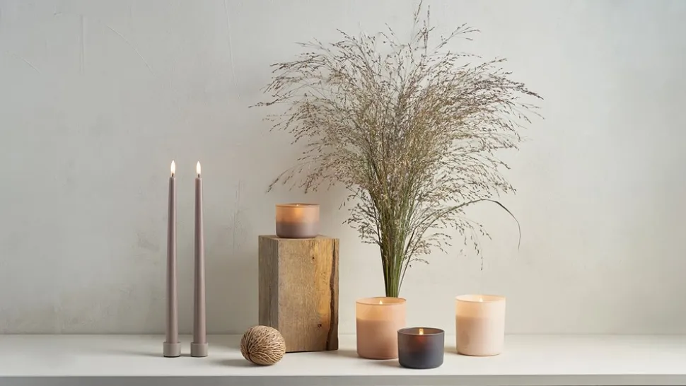 LED Glaslys, Sandstone