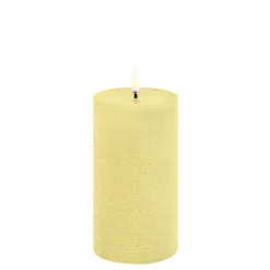 LED Rustic Bloklys, Wheat Yellow