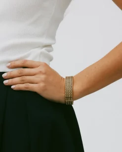 Lee Armbånd, Gold, 18 cm