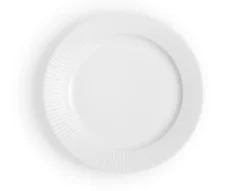 Legio Nova Frokosttallerken, Hvid, Ø22 cm