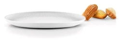 Legio Nova Oval Coupe Tallerken, White, 24,5 cm