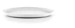Legio Nova Oval Coupe Tallerken, White, 24,5 cm