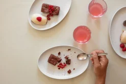 Legio Nova Oval Coupe Tallerken, White, 24,5 cm