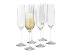 Legio Nova 6-pak Champagneglas, Klar, 26 cl