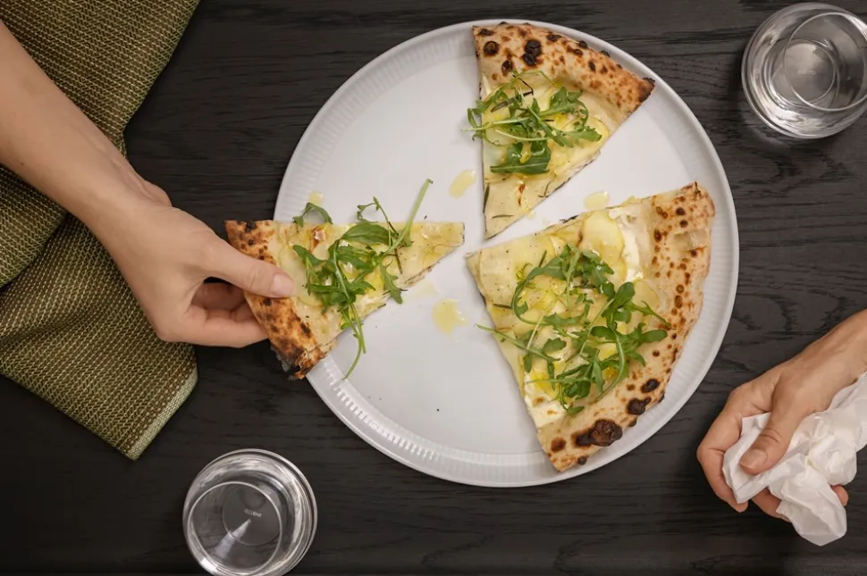 Legio Nova Pizzatallerken, White, Ø31,5 cm