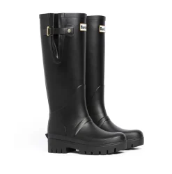 Leighton Tall Welly Gummistøvler, Black, 41