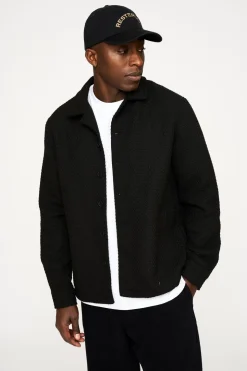 Leo Overshirt, Black, XXL