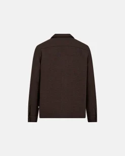 Leo Overshirt, Brown, XL