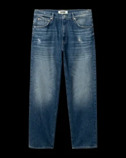 Leroy Storm Jeans, Dark Blue, W33/L32