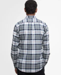 Lewis Tailored Skjorte, Bleached Pine Tartan, M