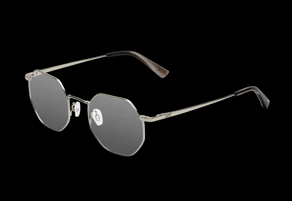 Liam Blue Light Briller, Sølv, One size