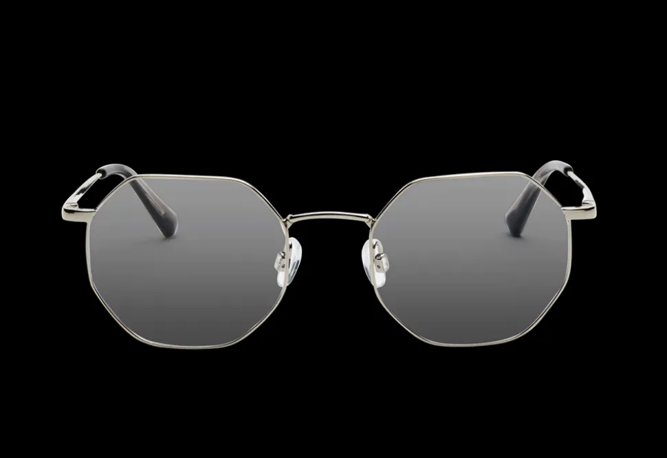 Liam Blue Light Briller, Sølv, One size