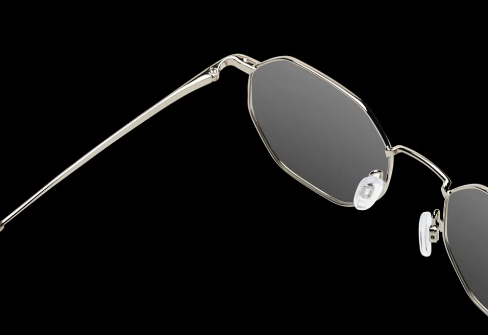 Liam Blue Light Briller, Sølv, One size