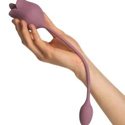 Licking Rose og Vibrerende Æg