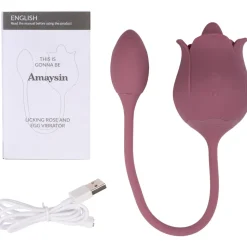 Licking Rose og Vibrerende Æg