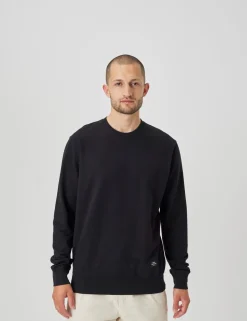 Light Terry Asker Sweatshirt, Sort, M