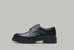 Lightweight Derby Sko, Black Grained, 44