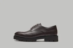 Lightweight Derby Sko, Brown Grained, 45