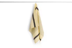 Linear Viskestykke, Soft Yellow, 52x80 cm
