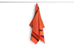 Linear Viskestykke, Warm Red, 58x80 cm