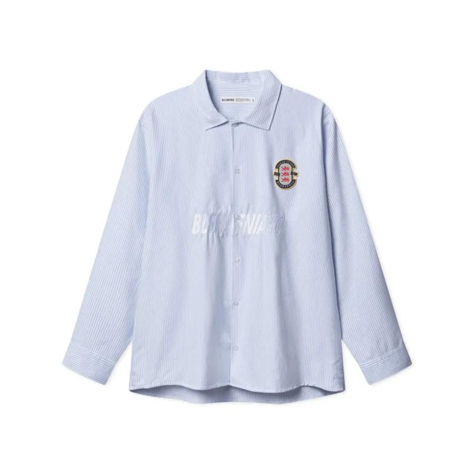 Lion Heart Oxford LS Skjorte, Light Blue, XL