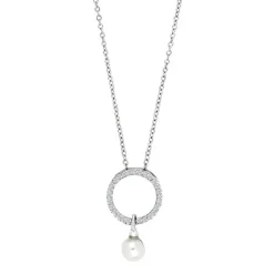 Lisbeth Halskæde, Sølv, 45 cm