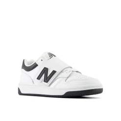 Little Kids' 480 Sneakers, White/Black, 30