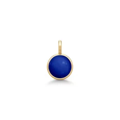 Little Prime Vedhæng, Gold Plated/Lapis Crystal