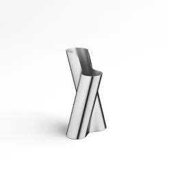 Lituus Vase, Stainless Steel