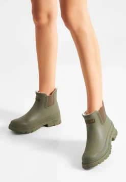 Liv Warm Gummistøvler, Dark Olive, 40
