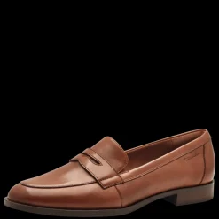 Loafers, Cognac, 38
